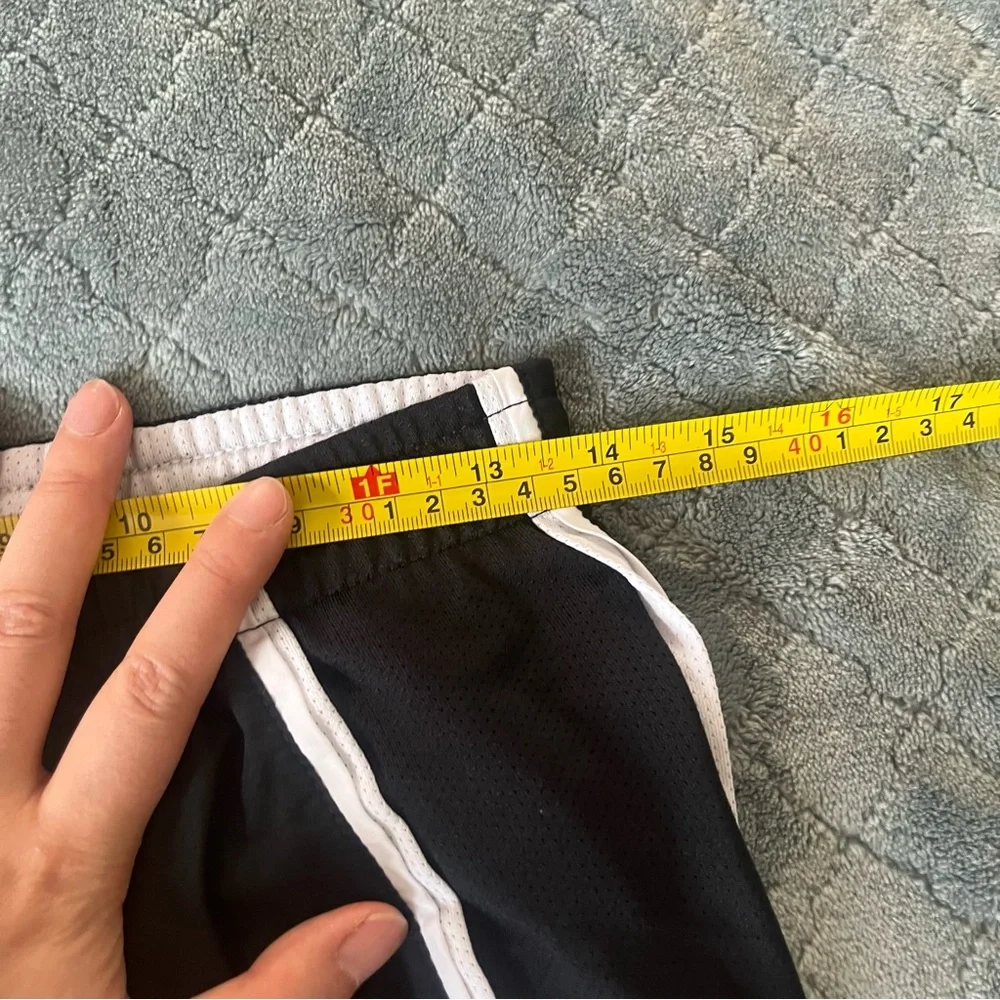 Nike Black and White Running‎ Shorts